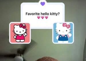 Young influencers tend to edit their pictures with this theme, and it focuses on anything that is trendy but with an edgy twist. . Favorite hello kitty tiktok filter